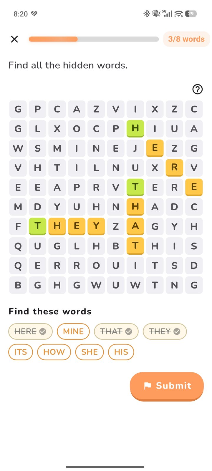 Vocabulary games